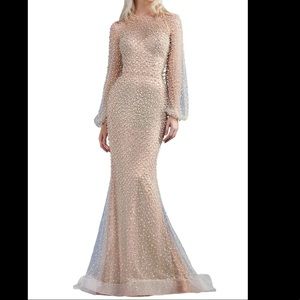 Illusion Neck Mermaid Prom Dress
Design: A0997W